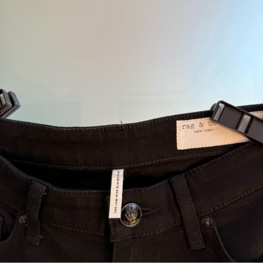 Rag Bone Dre Low Rise Jeans - Picture 3 of 5